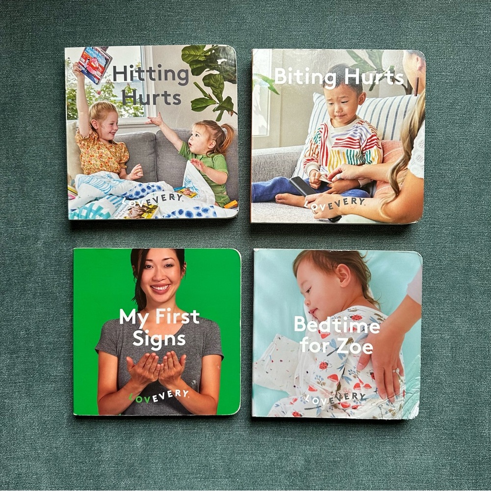 Lovevery Toddler Book Set of 4